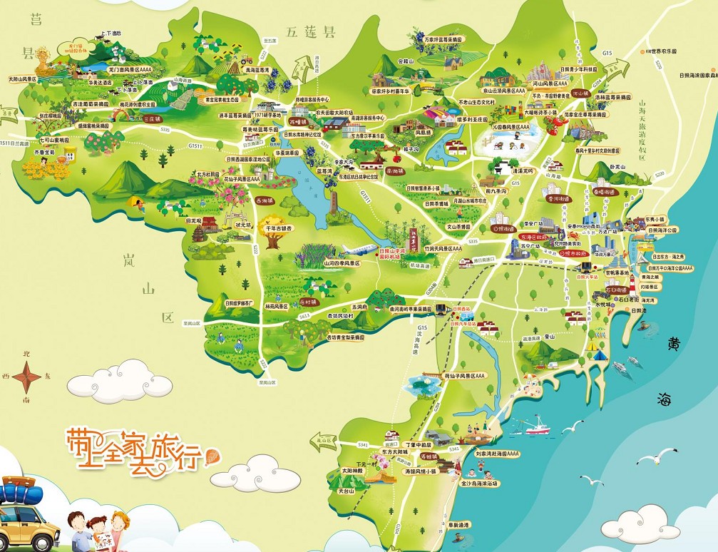 伊宁县景区使用手绘地图给景区能带来什么好处？